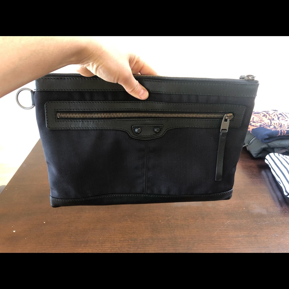 Balenciaga motorcycle clutch - Picture 4 of 4